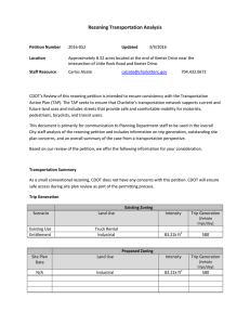 Rezoning Transportation Analysis