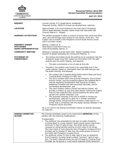 Rezoning Petition 2016-055 Zoning Committee Recommendation April 27, 2016