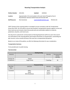 Rezoning Transportation Analysis