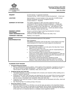 Rezoning Petition 2016-060 Pre-Hearing Staff Analysis April 18, 2016