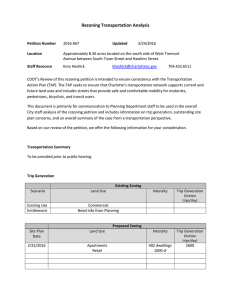 Rezoning Transportation Analysis