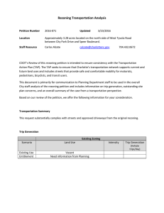 Rezoning Transportation Analysis