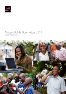 African Mobile Observatory 2011 Executive Summary