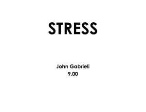STRESS John Gabrieli 9.00