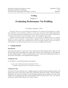 Performance  Engineering  of  Software  Systems 6.172