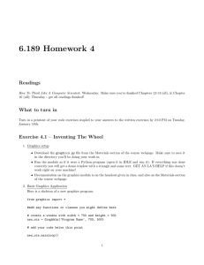 6.189  Homework  4 Readings