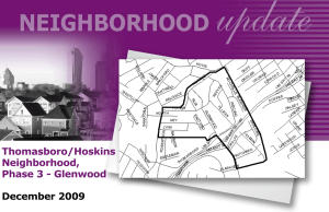 Thomasboro/Hoskins Neighborhood, Phase 3 - Glenwood December 2009