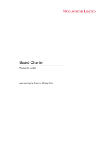 Board Charter