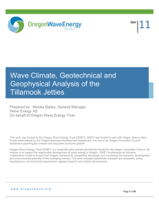 08 11  Wave Climate, Geotechnical and