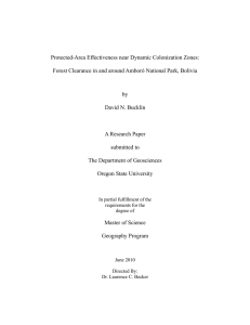 Protected-Area Effectiveness near Dynamic Colonization Zones: