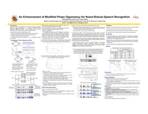 An Enhancement of Modified Phase Opponency for Noise-Robust Speech Recognition