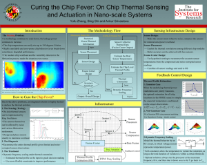 Curing the Chip Fever: On Chip Thermal Sensing Sensing Infrastructure Design