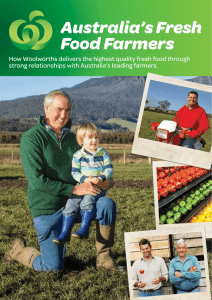 Australia’s Fresh Food Farmers
