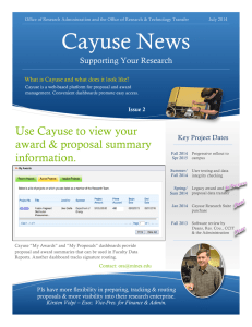 Cayuse News Supporting Your Research