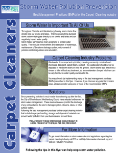 rs e Storm Water Pollution Prevention