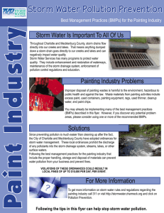 ry Storm Water Pollution Prevention