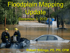 Update on Floodplain Map revisions​
