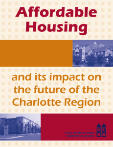 Affordable Housing and its impact on the future of the