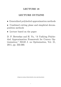 LECTURE 18 LECTURE OUTLINE position methods