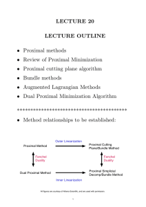 LECTURE 20 LECTURE OUTLINE ***************************************** •