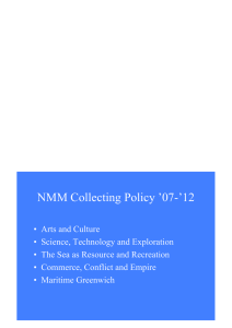 NMM Collecting Policy ’07-’12