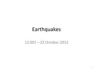 Earthquakes+ 12.001+–+22+October+2012+ 1