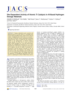 Site-Dependent Activity of Atomic Ti Catalysts in Al-Based Hydrogen Storage Materials