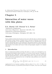 In: Mathematical Techniques for Water Waves (ed. B. N. Mandal)