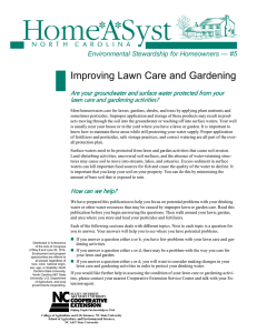 Improving Lawn Care and Gardening Environmental Stewardship for Homeowners  #5