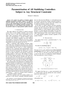 Parametrization of All Stabilizing Controllers Subject to Any Structural Constraint