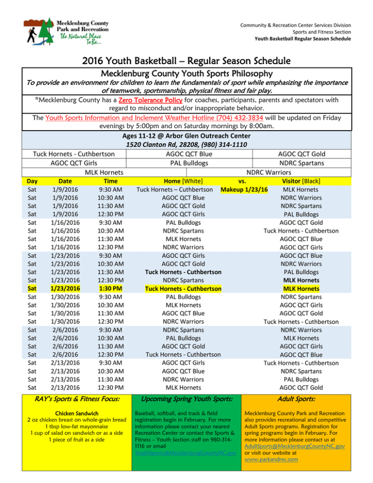 youth basketball camp daily schedule pdf