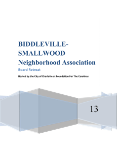 13 BIDDLEVILLE- SMALLWOOD Neighborhood Association