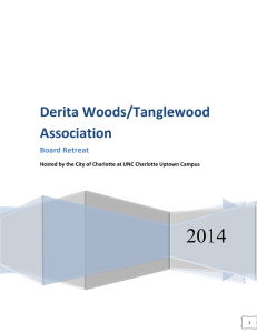 2014 Derita Woods/Tanglewood Association Board Retreat