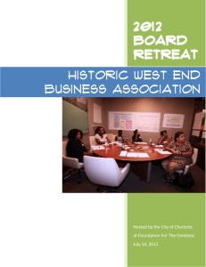 2012 Board retreat Historic west end