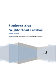 13 Southwest Area Neighborhood Coalition Board Retreat