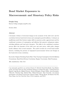 Bond Market Exposures to Macroeconomic and Monetary Policy Risks