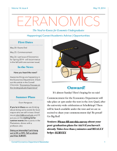 EZRANOMICS First Dates The Need-to-Knows for Economics Undergraduates&#34;