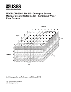 MODFLOW-2005, The U.S. Geological Survey Modular Ground-Water Model—the Ground-Water Flow Process