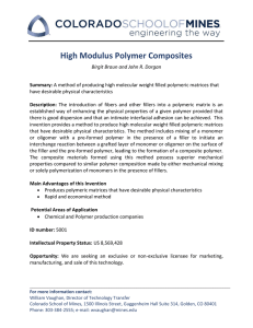 High Modulus Polymer Composites