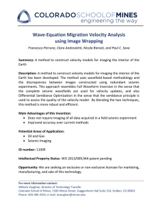 Wave-Equation Migration Velocity Analysis using Image Wrapping