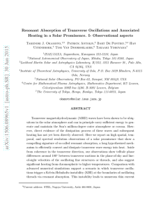 Resonant Absorption of Transverse Oscillations and Associated