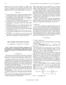 application areas are error-free convolution or correlation where