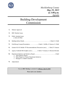 Building-Development Commission  Mecklenburg County