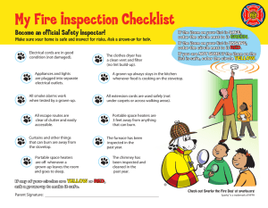 My Fire Inspection Checklist Become an official Safety Inspector!