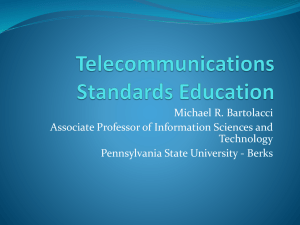 Michael R. Bartolacci Associate Professor of Information Sciences and Technology