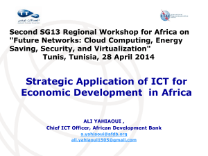 Second SG13 Regional Workshop for Africa on Saving, Security, and Virtualization&#34;