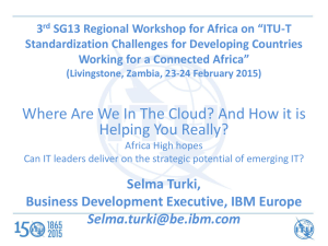 3 SG13 Regional Workshop for Africa on “ITU-T