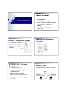 Ontology Alignment