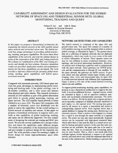 CAPABILITY - NETWORK SPACE