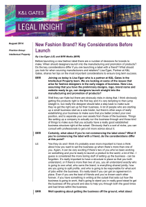 New Fashion Brand? Key Considerations Before Launch